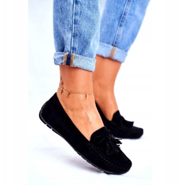 EVE Damen Loafer Wildleder 20PB35-2003 Schwarz Donna Mia 3