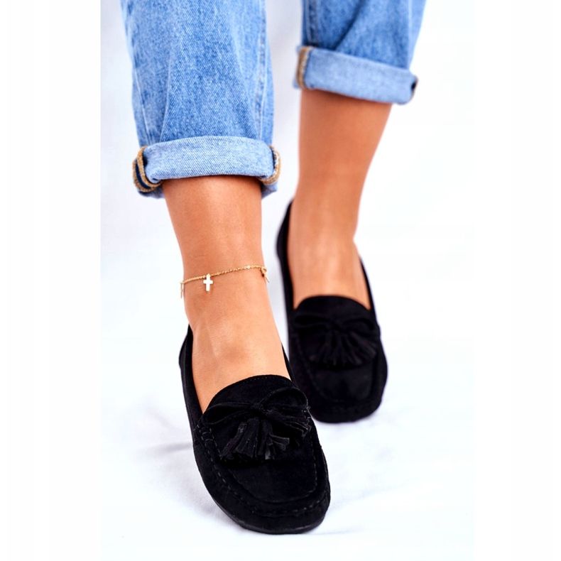 EVE Damen Loafer Wildleder 20PB35-2003 Schwarz Donna Mia 2