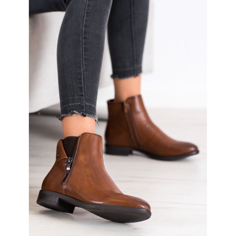 Klassische Sergio Leone Stiefel braun 1