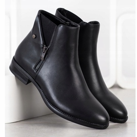 Klassische Sergio Leone Stiefel schwarz 1