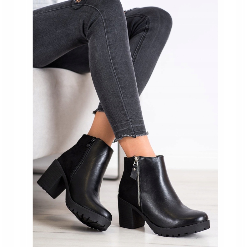 Queen Vivi Modische schwarze Stiefel 2