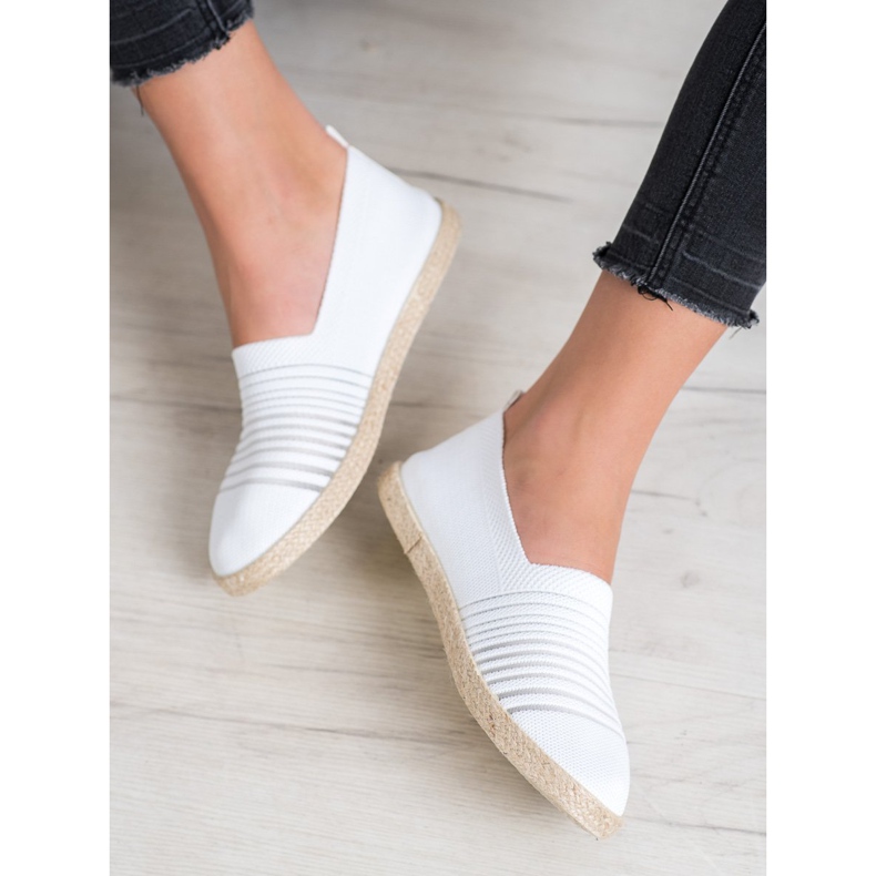 MCKEYLOR Slipony-Espadrilles weiß 2
