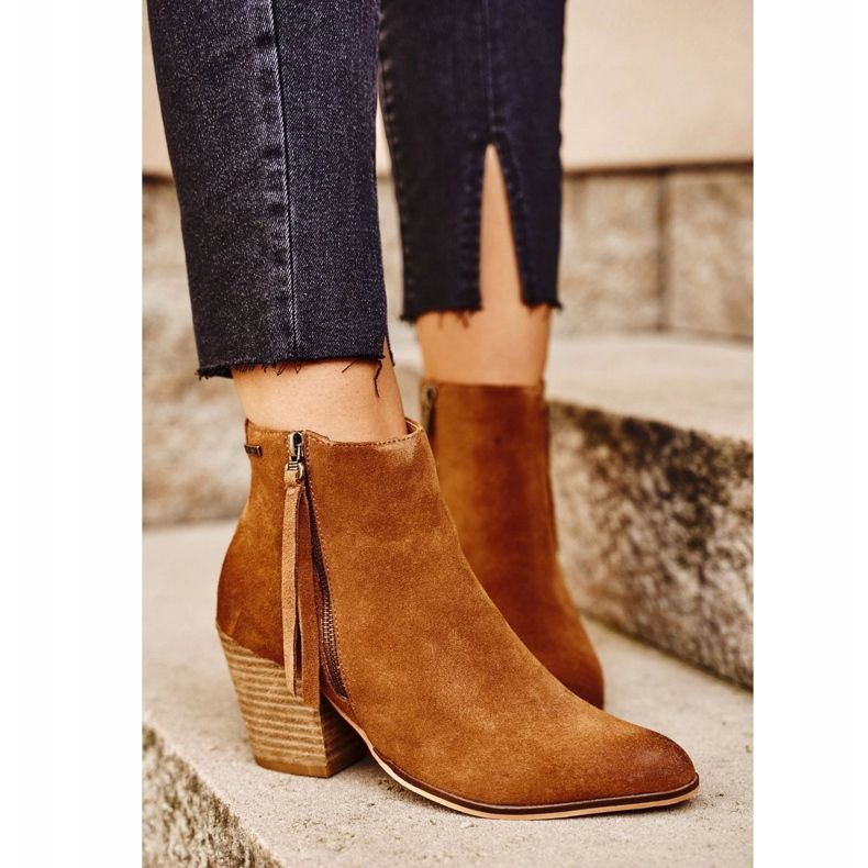 Big Star Wildlederstiefel GG274364 camel braun 2