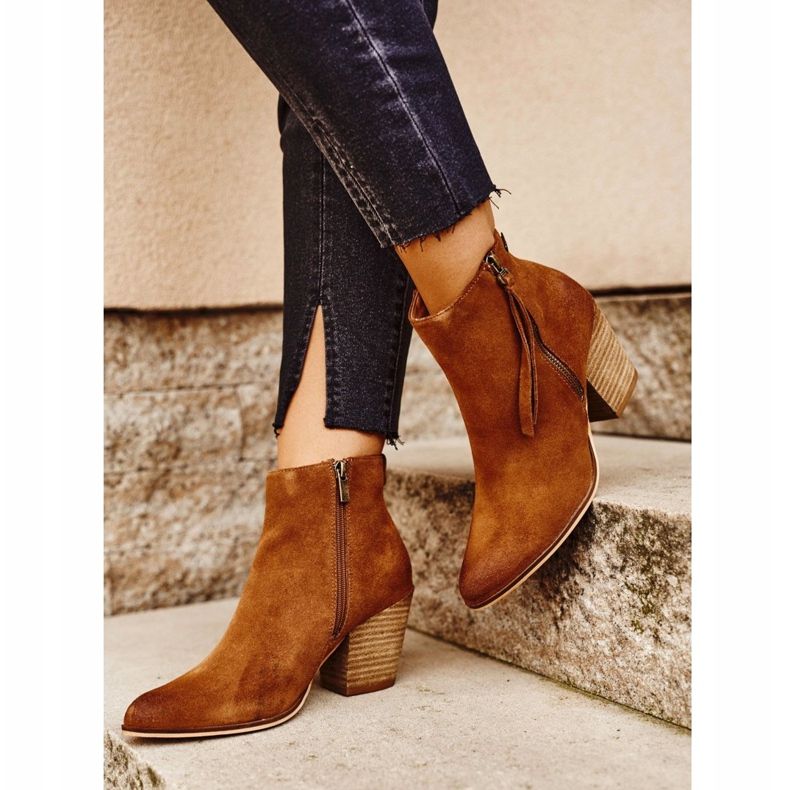 Big Star Wildlederstiefel GG274364 camel braun 1