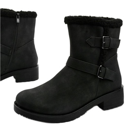 Lightwing schwarze isolierte Damenstiefel 1