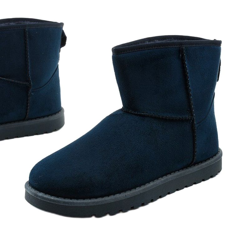 Blaue isolierte Emu-Stiefel Loraven marineblau 1