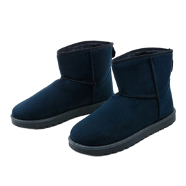 Blaue isolierte Emu-Stiefel Loraven marineblau 2