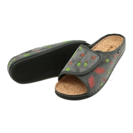 Inblu Damenschuhe 155D116 grau mehrfarbig grün 4