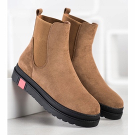 Seastar Stiefel auf der Plattform khaki grün 1