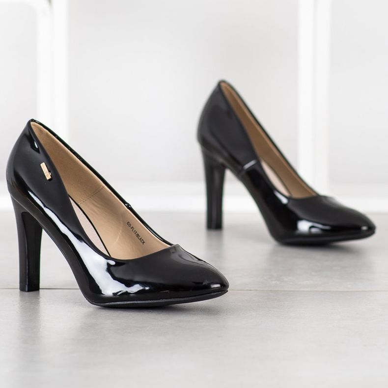 Goodin High Heels Pumps schwarz 1