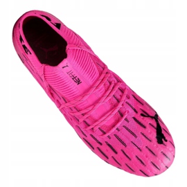 Puma Future 6.1 Netfit Fg / Ag M 106179-03 Fußballschuhe pink schwarz rosa 2