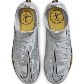 Nike Phantom Gt Scorpion Academy Dynamic Fit FG / MG Junior DA2287 001 Fußballschuhe silber grau grau 1