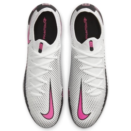 Nike Phantom Gt Pro Fg CK8451 160 Fußballschuh weiß, schwarz, rosa weiß 1