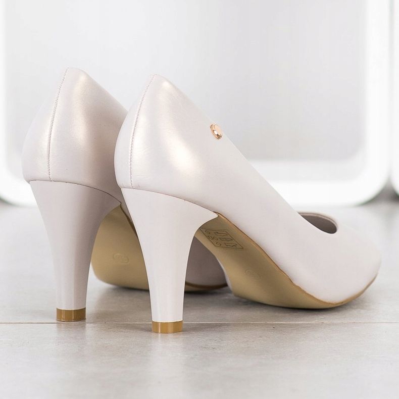 Goodin Lässige Pumps weiß mehrfarbig 2