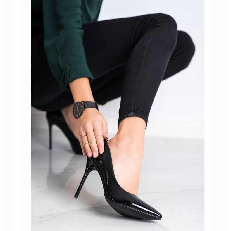 Goodin Modische High Heels schwarz 2