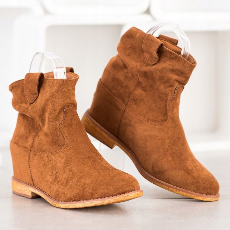 Cowboystiefel von Sergio Leone braun gelb 2