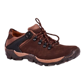 Bednarek Polish Shoes Herren Braune Leder Trekkingschuhe Bednarek 1