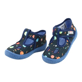 Befado Kinderschuhe 533P011 navy blau blau mehrfarbig 3