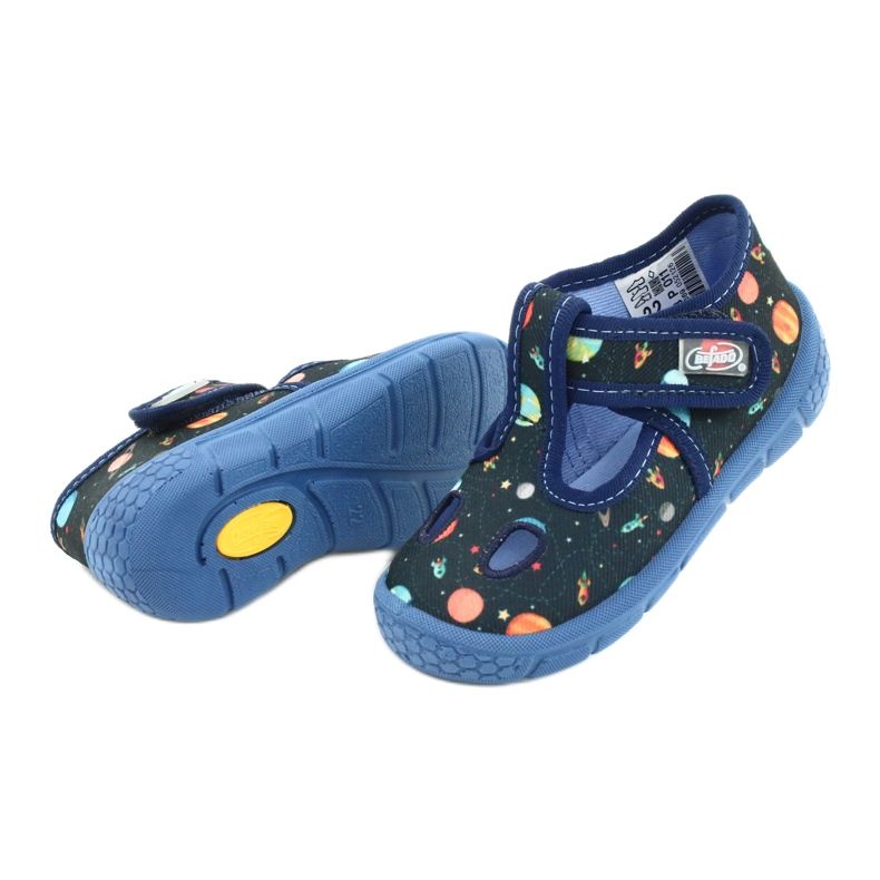 Befado Kinderschuhe 533P011 navy blau blau mehrfarbig 4