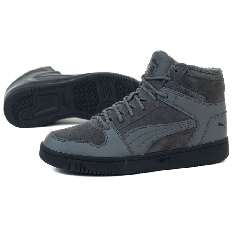 Puma Rebound Layup Sd Fur M 369831 02 grau 1