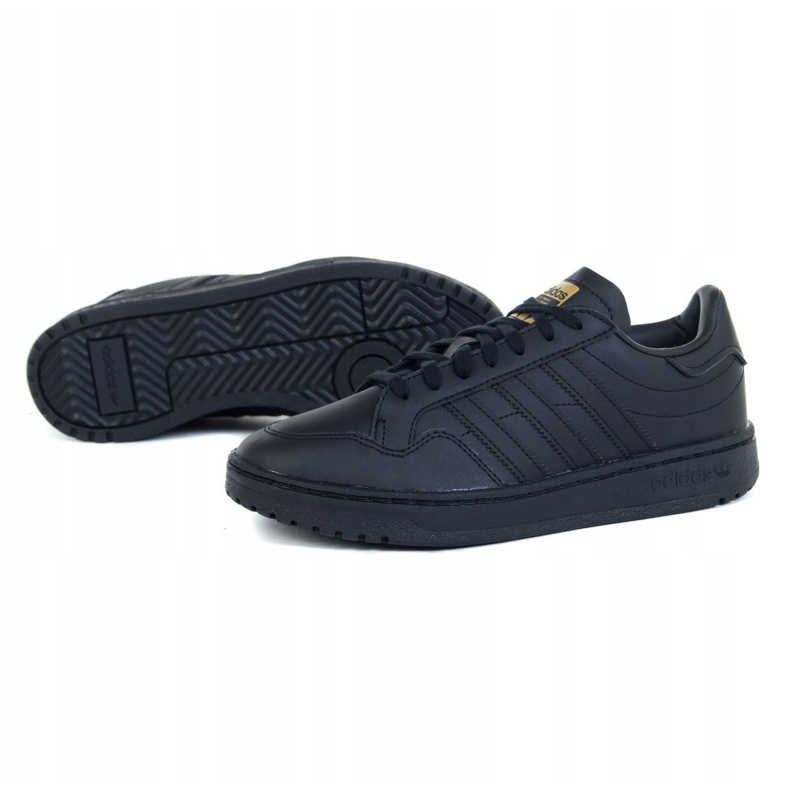 Adidas Team Court Jr EF6808 Schuhe schwarz grün 1