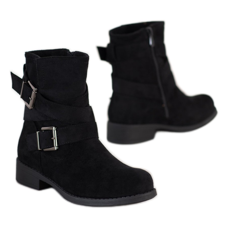 SDS Wildleder Arbeiter schwarz 1