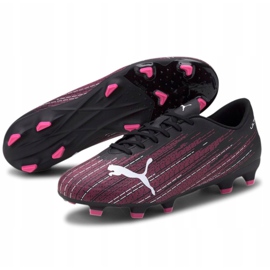 Fußballschuhe Puma Ultra 4.1 FG / AG M 106092 05 schwarz, schwarz, pink schwarz 1