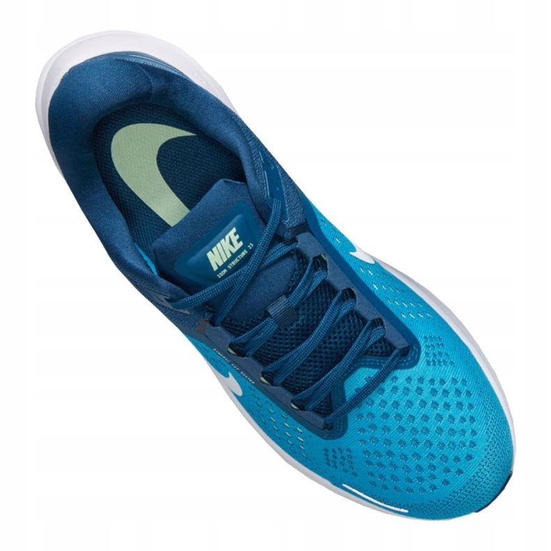 Laufschuhe Nike Air Zoom Structure 23 M CZ6720-401 blau grün 2