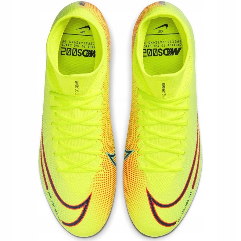 Nike Mercurial Superfly 7 Pro Mds Fg BQ5483 703 Fußballschuhe weiß, schwarz, rosa gelb 1