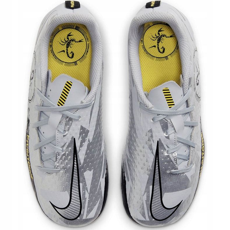 Nike Phantom Gt Academy Scorpion FG / MG Junior DB7631 001 Fußballschuhe weiß 1