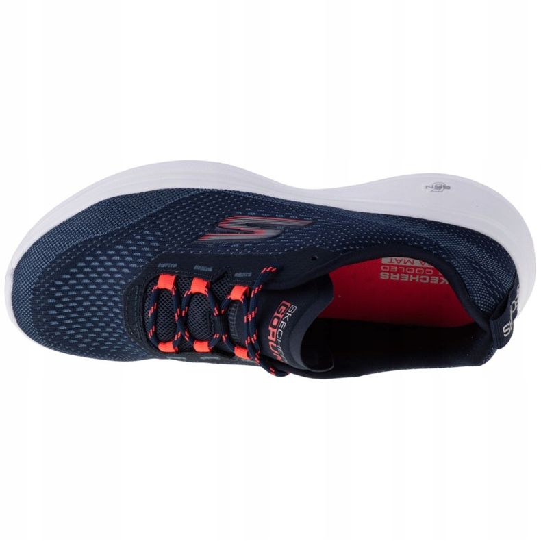 Skechers Go Run Fast-Laser W 15106-NVCL Schuhe schwarz marineblau 2