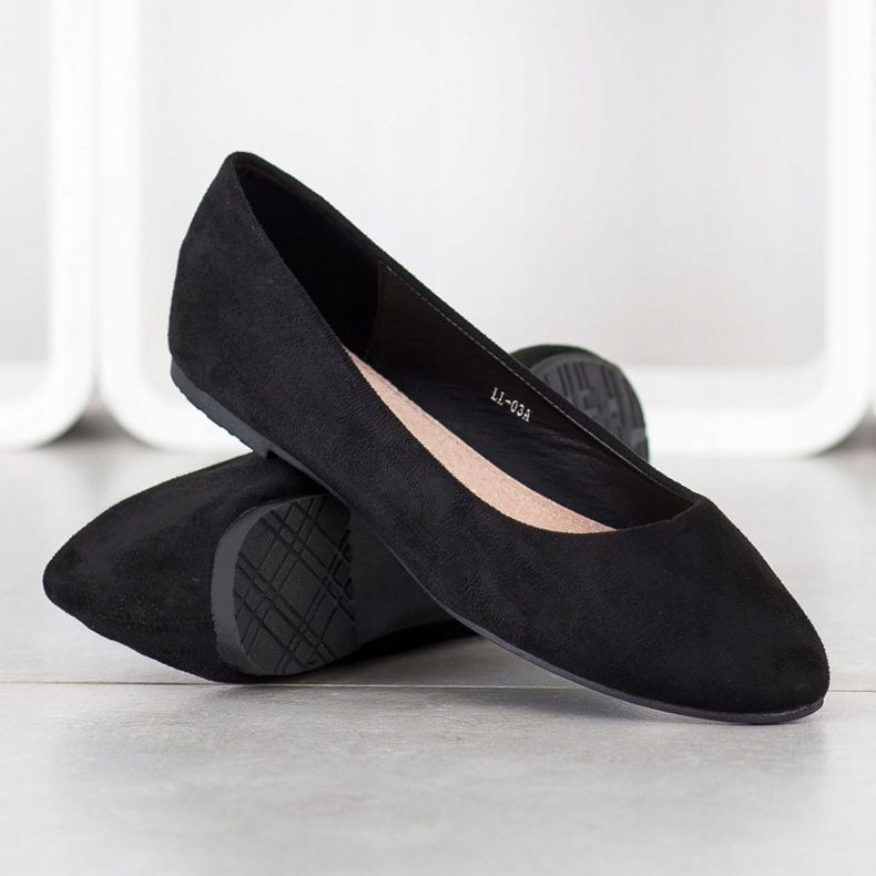 Goodin Klassische Ballerinas schwarz 1