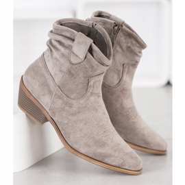 Cm Paris Cowboystiefel aus Wildleder beige 1