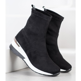 Filippo Sportmode Schuhe schwarz 1