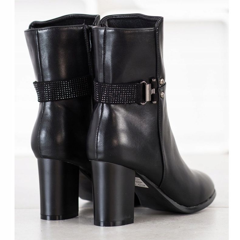 Sabatina Elegante hohe Stiefel schwarz 1