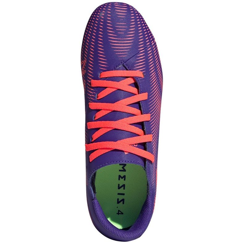 Fußballschuhe adidas Nemeziz.4 FxG Junior lila-pink EH0585 violett 1