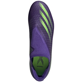 Adidas X Ghosted.3 Ll Fg Fußballschuhe lila-grün EG8164 1