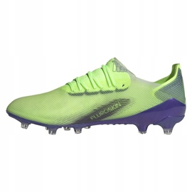 Adidas X Ghosted.1 Ag M FY0958 Fußballschuhe blau, lila, grün grün 1