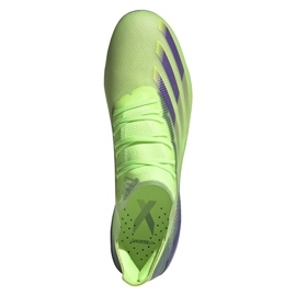Adidas X Ghosted.1 Ag M FY0958 Fußballschuhe blau, lila, grün grün 2