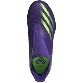 Adidas X Ghosted.3 Ll Tf Junior lila EH2016 Fußballschuhe 1