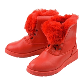 Rote isolierte Stiefel von Inaleth 2