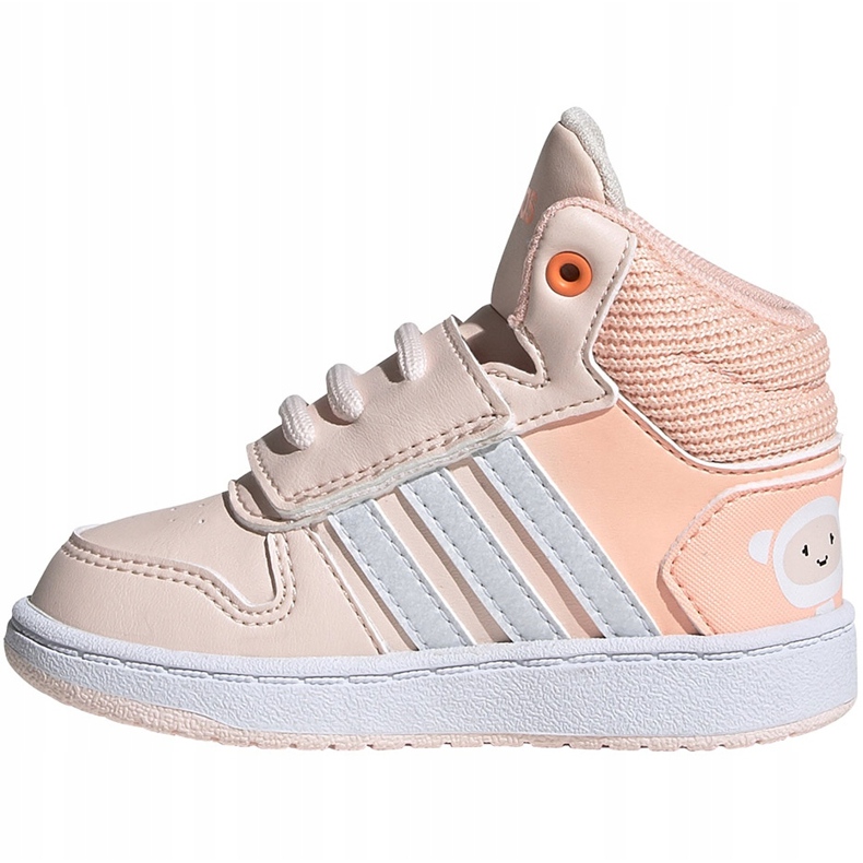 Adidas Hoops Mid pink FW4924 Kinderschuhe rosa 1