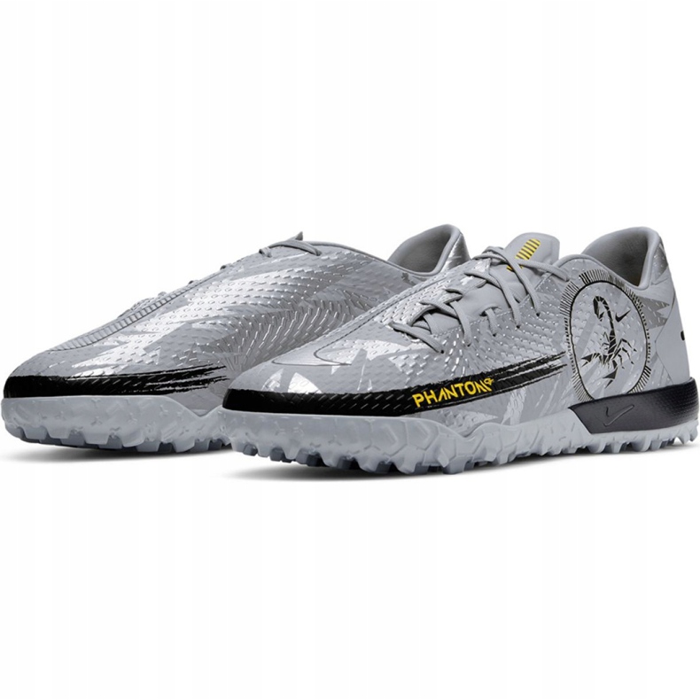 Nike Phantom Gt Scorpion Academy Dynamic Fit Tf DA2263 001 Fußballschuhe grau schwarz 1