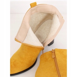 Klassische High Heels UK09P Gelber Honig 2