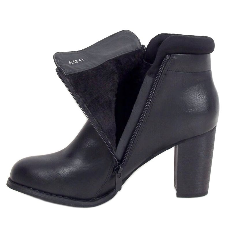 Schwarz 4599 Schwarze High Heels 1