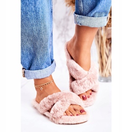 FRJ Damen Hausschuhe Fellhausschuhe Hellbraun Cosy Time 1