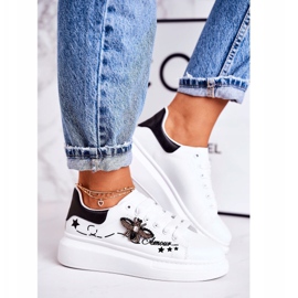 Damen Sportschuhe Sneakers mit Fly White Amour weiß 1