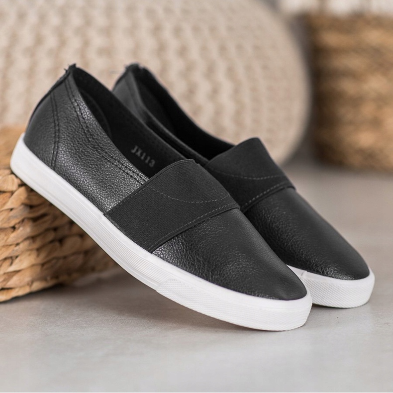 Bona Slip-On-Sneakers schwarz 1