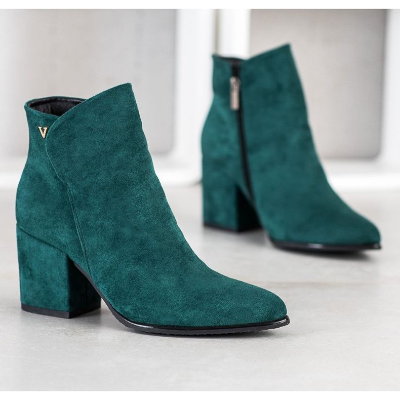 Grüne VINCEZA Stiefel 1