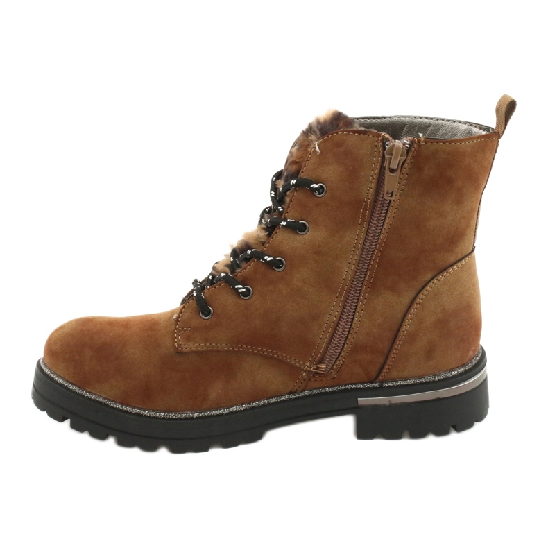 American Club Mädchenstiefel GC33 Brown Stiefel braun braun 1